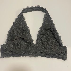 Dark grey Free people bralette